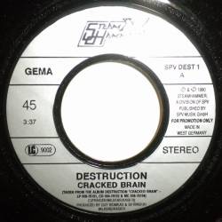 Destruction : Cracked Brain (Single)